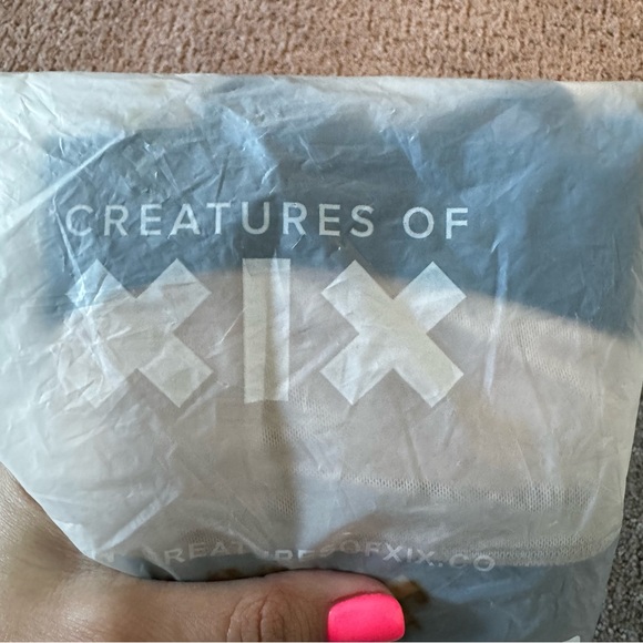 New Creatures of xix goddess high waisted black nude mesh cheeky bikini bottoms - Picture 4 of 4